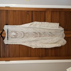 Origami Lace Vest 3XL